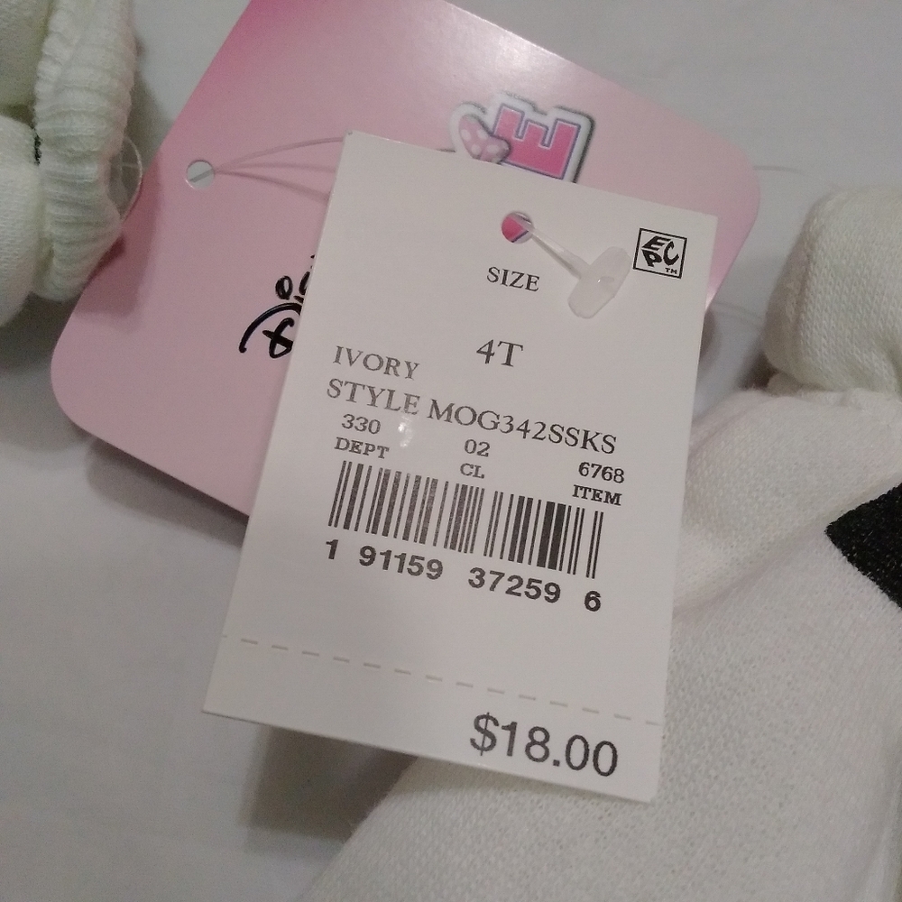 NWT Minnie Mouse Shirt Skirt Set 4T - Picture 6 of 7